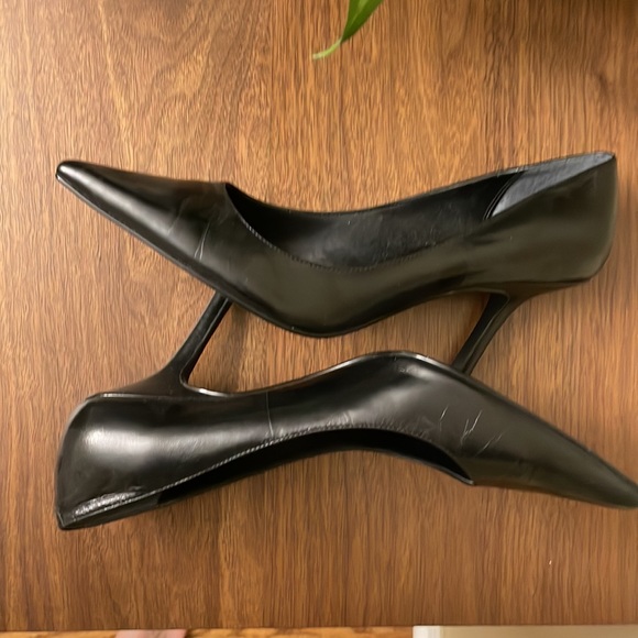 Aldo Black Heels Size 7.5/38 - Picture 2 of 5